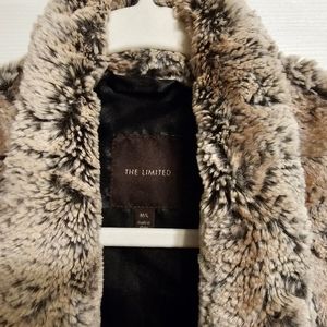 The Limited Faux Fur Vest. Size: Medium